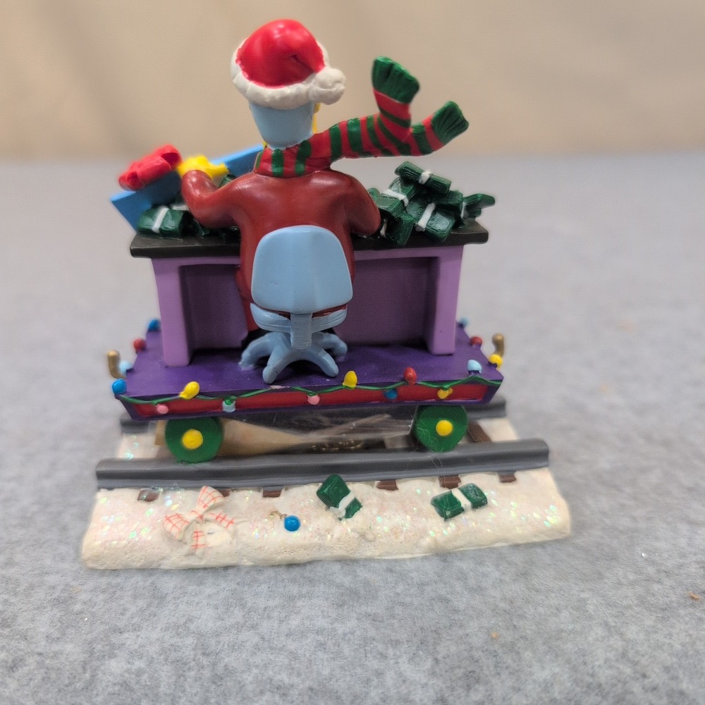 The Simpsons Christmas Express Kent Brockman Sculpture 2005 09-12007-033 No 0419 - Picture 3 of 5